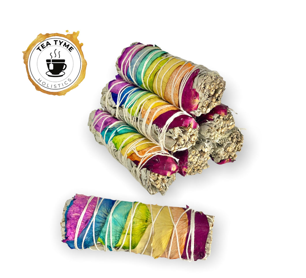 Chakra Sage Smudge Sticks